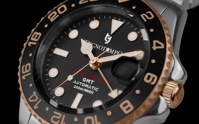 Tecnotempo® Automatic GMT "Dual Time Zone" 200M - Limited Edition - - No Reserve Price - TT.200GMT.NRJ - Men - 2011-present