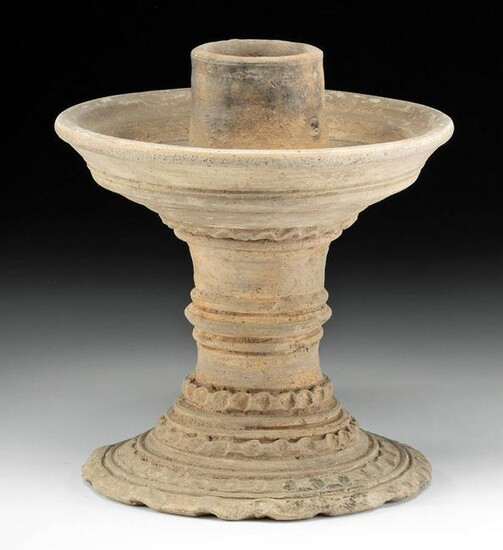 Thai Haripunjaya Pottery Vessel w/ TL, ex-Museum