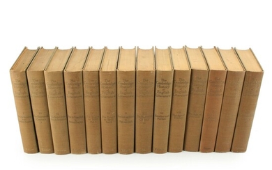 "The Cambridge History of English Literature" Edited by Ward and Waller, 1907–27