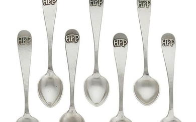 The Kalo Shop teaspoons, #A, set of seven