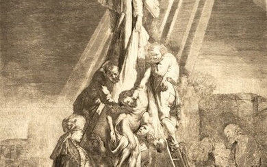 The descent from the cross: second Plate