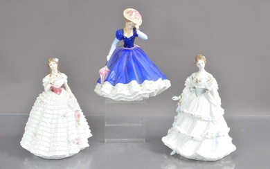 Three Royal Doulton limited edition porcelain figurines