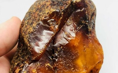 Unique and Amazing Raw Amber Stone