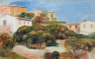 VUE DE CAGNES, Pierre-Auguste Renoir