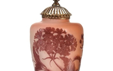 Vase / Urn Signed Galle French Cameo Glass