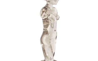 Venus De Milo' Nude Murano Glass Sculpture / Statue, Italian Mid-Century Modern