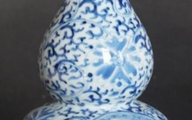 Very Fine Antique Chinese Porcelain Gourd Vase