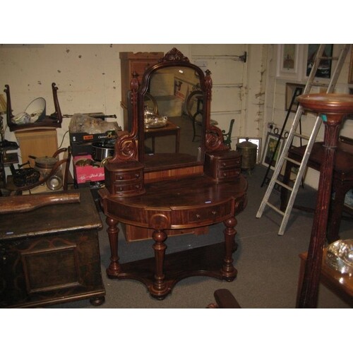 Victorian Mahogany Duchess Dressing Table (120cm wide x 174c...
