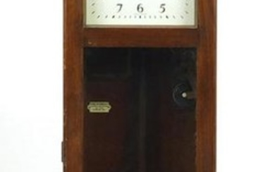 Vintage National electric wall hanging clock, the dial