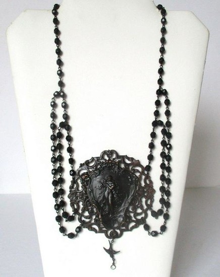 Vintage Steampunk Necklace in the Gothic Victorian