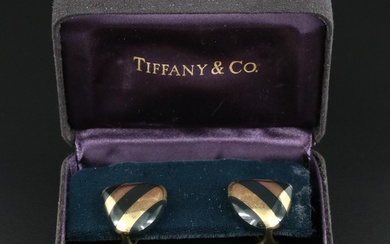 Vintage Tiffany & Co. Black Onyx Earrings