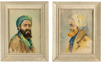 Watercolors by Iranian artist Sarkissian