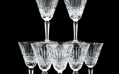 Waterford, Set of Eight Tramore Water Goblets