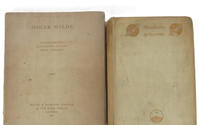 Wilde (Oscar) Miscellanies, 4to L (Methuen) 1908, ...
