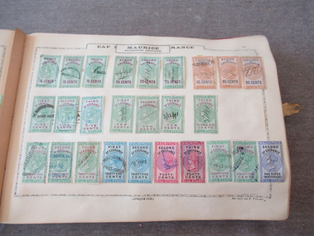 World - Collection of fiscal stamps including English colonies