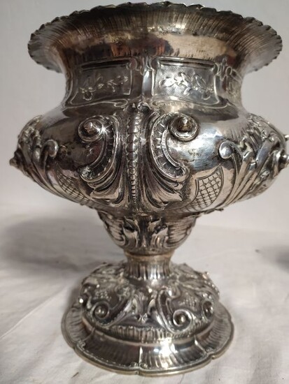cup - .800 silver - Italy - Late 19th century