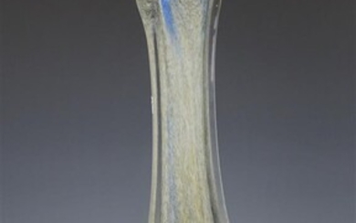 (-), grote dikwandige glazen vaas, h. 70 cm...