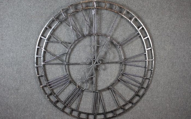 iron clock - Iron (wrought) - Late 19th century