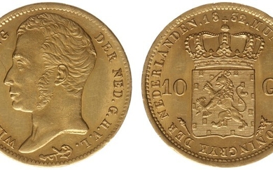 10 Gulden 1832 (Sch. 185) - XF/UNC