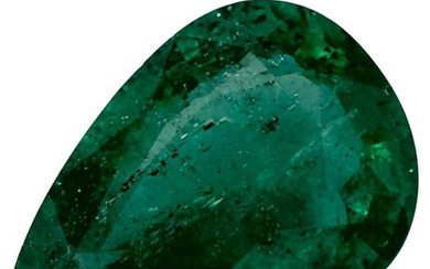 1.2 Ct Emerald Pear Loose Gemstone