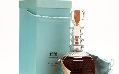 1776 Whiskey by Seagram with Tiffany Decanter