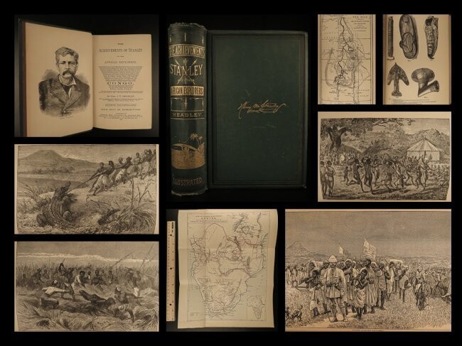 1878 African Explorers Stanley Livingstone Missions