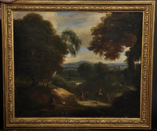 18th Century Dutch School. A Classical Landscape, with