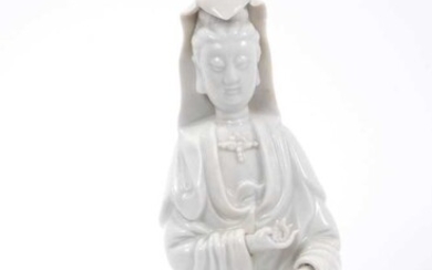 18th century Chinese Blanc de Chine figure of Guanyin