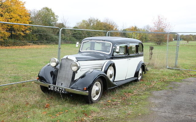 1935 Vauxhall Big Six BXL Limousine, Coachwork by Coachwork by Grosvenor Registration no. JB 6472 Chassis no. 640436 Engine no. 791943
