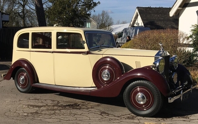 1939 Rolls-Royce 25/30hp Limousine, Coachwork by Thrupp & Maberly Registration no. GKJ 33 Chassis no. WHC20