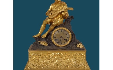 19TH-CENTURY FRENCH ORMOLU CLOCK