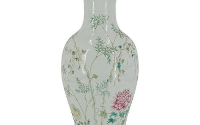 19th Cent. Famille Rose Vase