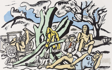 Fernand Léger (1881-1955) La partie de campagne