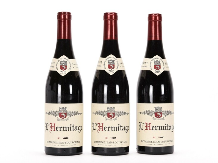3 B L'HERMITAGE Rouge (e.a.) Jean-Louis Chave...