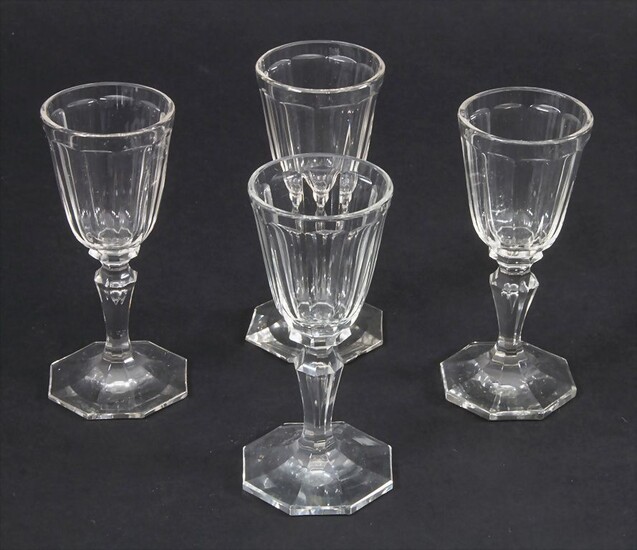 4 Schnapsgläser / 4 shot glasses, J. & L. Lobmeyr,...