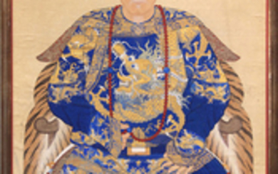 Chinese Ancestor Portrait, Yuanzhong Taiye