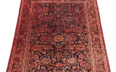5'7 x 7'5 Hand-Knotted Persian Malayer Area Rug, 1980s