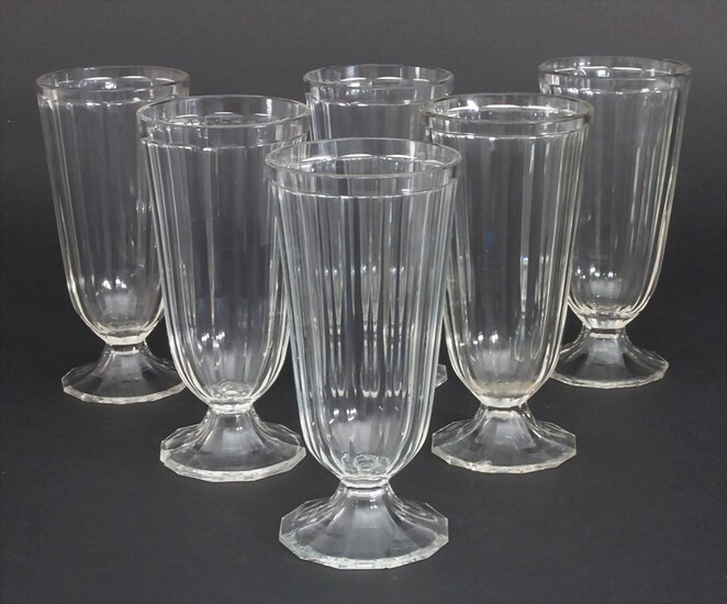 6 Biergläser / 6 beer glasses, J. & L. Lobmeyr,...