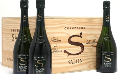 6 bts. Champagne Grand Cru “Le Mesnil”, Salon 2002 A (hf/in). Owc....