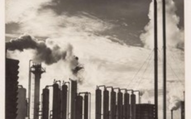 BRISTOL, HORACE (1909-1997) [Industrial smokestacks]