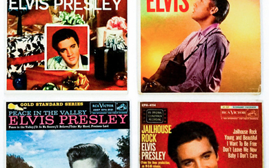 Elvis Presley (3) 45 RPM, Plus (1) Sleeve Only