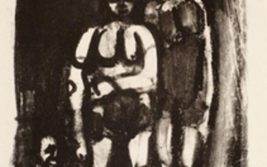Georges Rouault, French 1871-1958- La Lutteuse from...