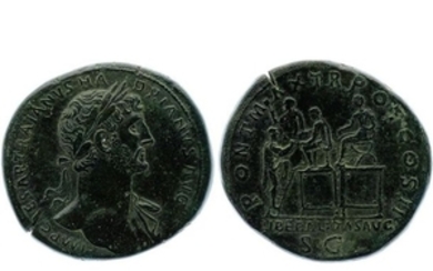 Hadrien (117 138). Sesterce, c. 118 ap. J. C. Rome…