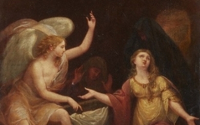 Italian School, 18th century, The Women and the Angel at the Sepulchre