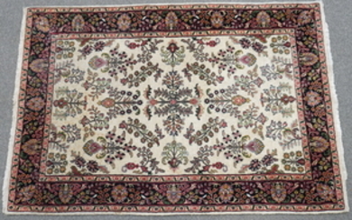 KASHMIR HAND KNOTTED RUG INDIA