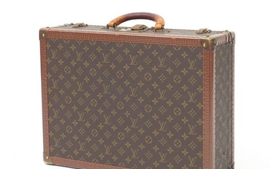 Mid 20th century Louis Vuitton monogramed briefcase
