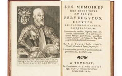 Pierre de CAMBRY [XVIe siècle] Les memoires non encor veues du sieur Fery de Guyon