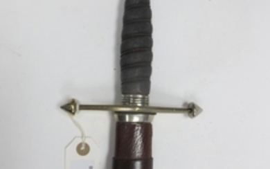 A Regimental Scottish Officer's Cross-Hilted Broadsword Of The King's Own Scottish Borderers, Indistinct London Retailer's Details, Reign Of George VI (1936-52)