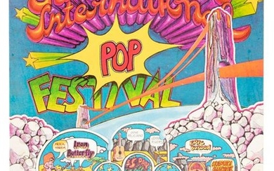 San Francisco International Pop Festival postcard