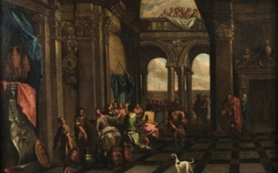 Scuola veneta del XVIII secolo, Le nozze di Cana